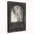Gothic Wall Art | Dark Contemplation Scene | Mysterious Gothic Decor