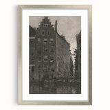 Gothic Urban Landscape – Dark and Moody Gothic Wall Art Canvas Print