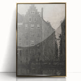 Gothic Urban Landscape – Dark and Moody Gothic Wall Art Canvas Print