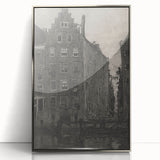 Gothic Urban Landscape – Dark and Moody Gothic Wall Art Canvas Print