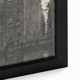 Gothic Urban Landscape – Dark and Moody Gothic Wall Art Canvas Print