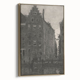 Gothic Urban Landscape – Dark and Moody Gothic Wall Art Canvas Print