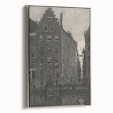 Gothic Urban Landscape – Dark and Moody Gothic Wall Art Canvas Print