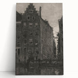Gothic Urban Landscape – Dark and Moody Gothic Wall Art Canvas Print