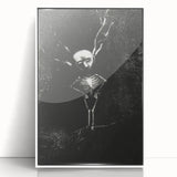 Gothic Skeleton Tree – Dark and Surreal Gothic Wall Art Canvas Print