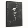 Gothic Skeleton Tree – Dark and Surreal Gothic Wall Art Canvas Print