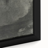 Eerie Eclipse Gothic Canvas – Dark Abstract Gothic Wall Art Decor