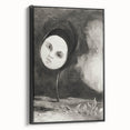 Gothic Moonface – Surreal and Dreamlike Gothic Wall Art Canvas Print