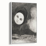 Gothic Moonface – Surreal and Dreamlike Gothic Wall Art Canvas Print