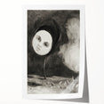 Gothic Moonface – Surreal and Dreamlike Gothic Wall Art Canvas Print