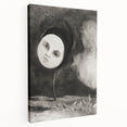 Gothic Moonface – Surreal and Dreamlike Gothic Wall Art Canvas Print