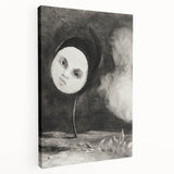 Gothic Moonface – Surreal and Dreamlike Gothic Wall Art Canvas Print