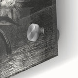 Gothic Flower and Face – Surreal Dark Gothic Wall Art Canvas Print