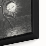 Gothic Flower and Face – Surreal Dark Gothic Wall Art Canvas Print