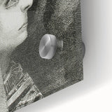 Gothic Woman’s Profile – Dark and Mysterious Gothic Wall Art Canvas Print