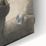 Dark Gothic Angel Canvas – Mystical Winged Figure Gothic Wall Art Decor