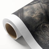 Dark Warrior Gothic Canvas – Epic Battle Scene Gothic Wall Art Decor