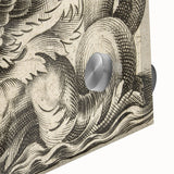 Medieval Gothic Canvas - Vintage Mythical Beast Illustration Wall Art