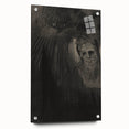 Gothic Shadowed Figure and Face Study - Dark Decor Style and Gothic Art