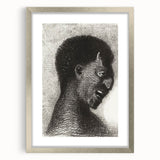 Grotesque Demon Gothic Canvas – Dark Abstract Gothic Wall Art Decor