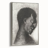 Grotesque Demon Gothic Canvas – Dark Abstract Gothic Wall Art Decor