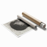 Grotesque Demon Gothic Canvas – Dark Abstract Gothic Wall Art Decor