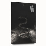 Gothic Wall Art - Dark Medieval Gothic Prints - Mysterious Serpent Design