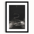Gothic Wall Art - Dark Medieval Gothic Prints - Mysterious Serpent Design