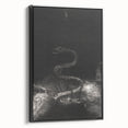 Gothic Wall Art - Dark Medieval Gothic Prints - Mysterious Serpent Design