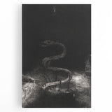 Gothic Wall Art - Dark Medieval Gothic Prints - Mysterious Serpent Design