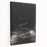 Gothic Wall Art - Dark Medieval Gothic Prints - Mysterious Serpent Design