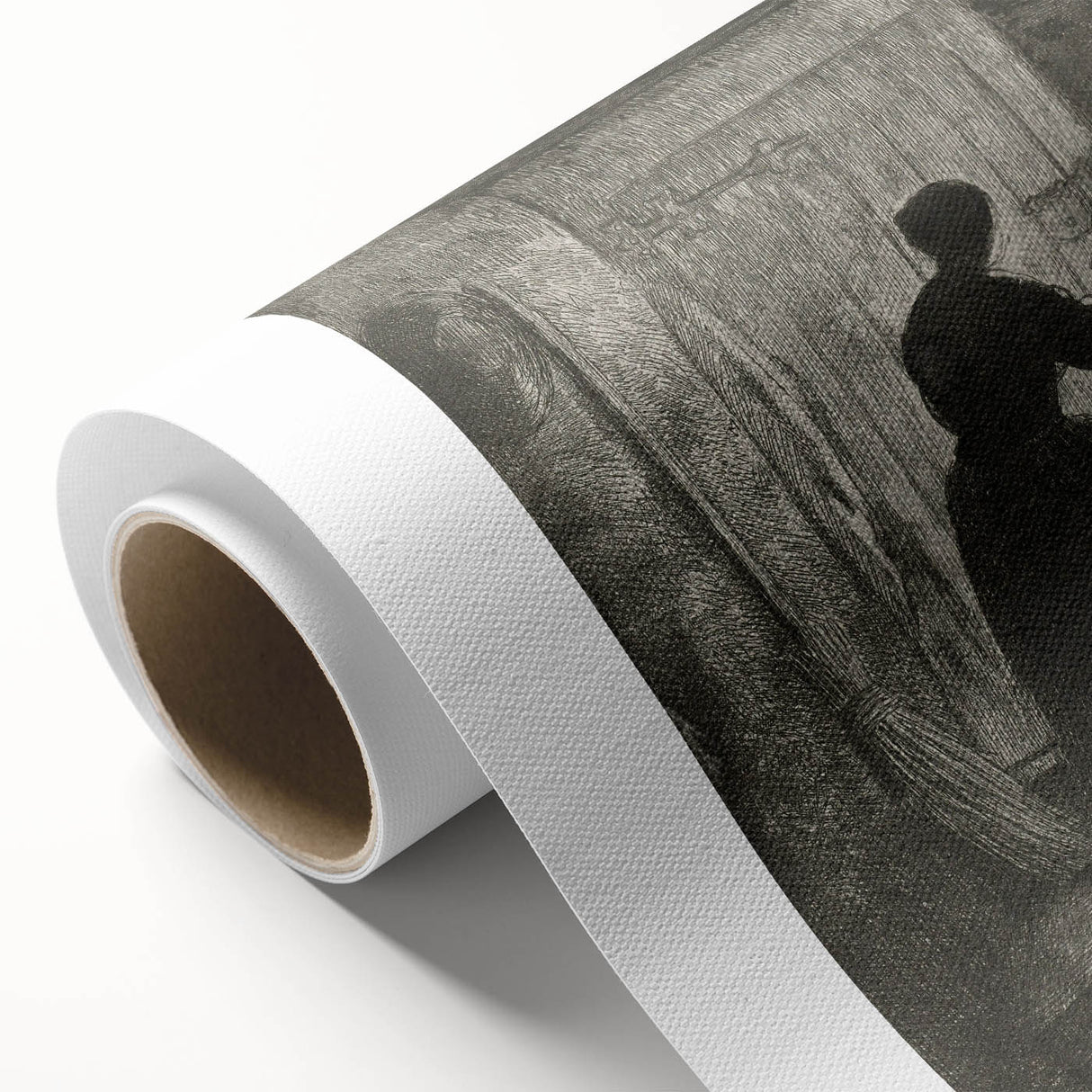 Gothic Wall Art - Vintage Gothic Prints - Woman in Shadows Design