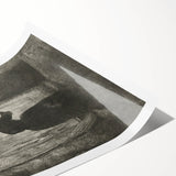 Gothic Wall Art - Vintage Gothic Prints - Woman in Shadows Design