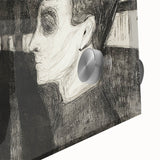 Gothic Artworks - Haunting Figures Canvas for Dark Decor Style