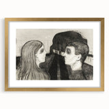 Gothic Artworks - Haunting Figures Canvas for Dark Decor Style