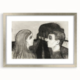 Gothic Artworks - Haunting Figures Canvas for Dark Decor Style