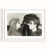 Gothic Artworks - Haunting Figures Canvas for Dark Decor Style