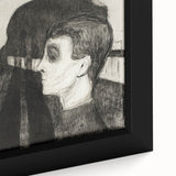 Gothic Artworks - Haunting Figures Canvas for Dark Decor Style