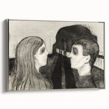 Gothic Artworks - Haunting Figures Canvas for Dark Decor Style