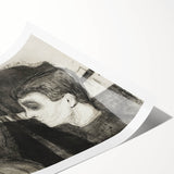 Gothic Artworks - Haunting Figures Canvas for Dark Decor Style