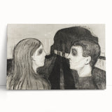 Gothic Artworks - Haunting Figures Canvas for Dark Decor Style