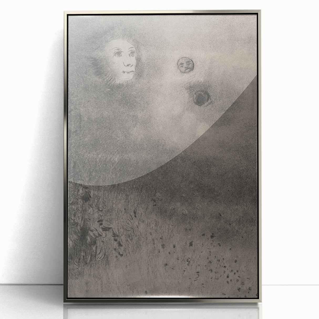Vintage Gothic Print - Mysterious Night Sky | Gothic Wall Art Canvas