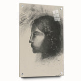 Elegant Gothic Portrait - Vintage Gothic Print | Gothic Wall Art Canvas