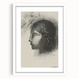 Elegant Gothic Portrait - Vintage Gothic Print | Gothic Wall Art Canvas