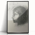 Elegant Gothic Portrait - Vintage Gothic Print | Gothic Wall Art Canvas