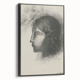Elegant Gothic Portrait - Vintage Gothic Print | Gothic Wall Art Canvas