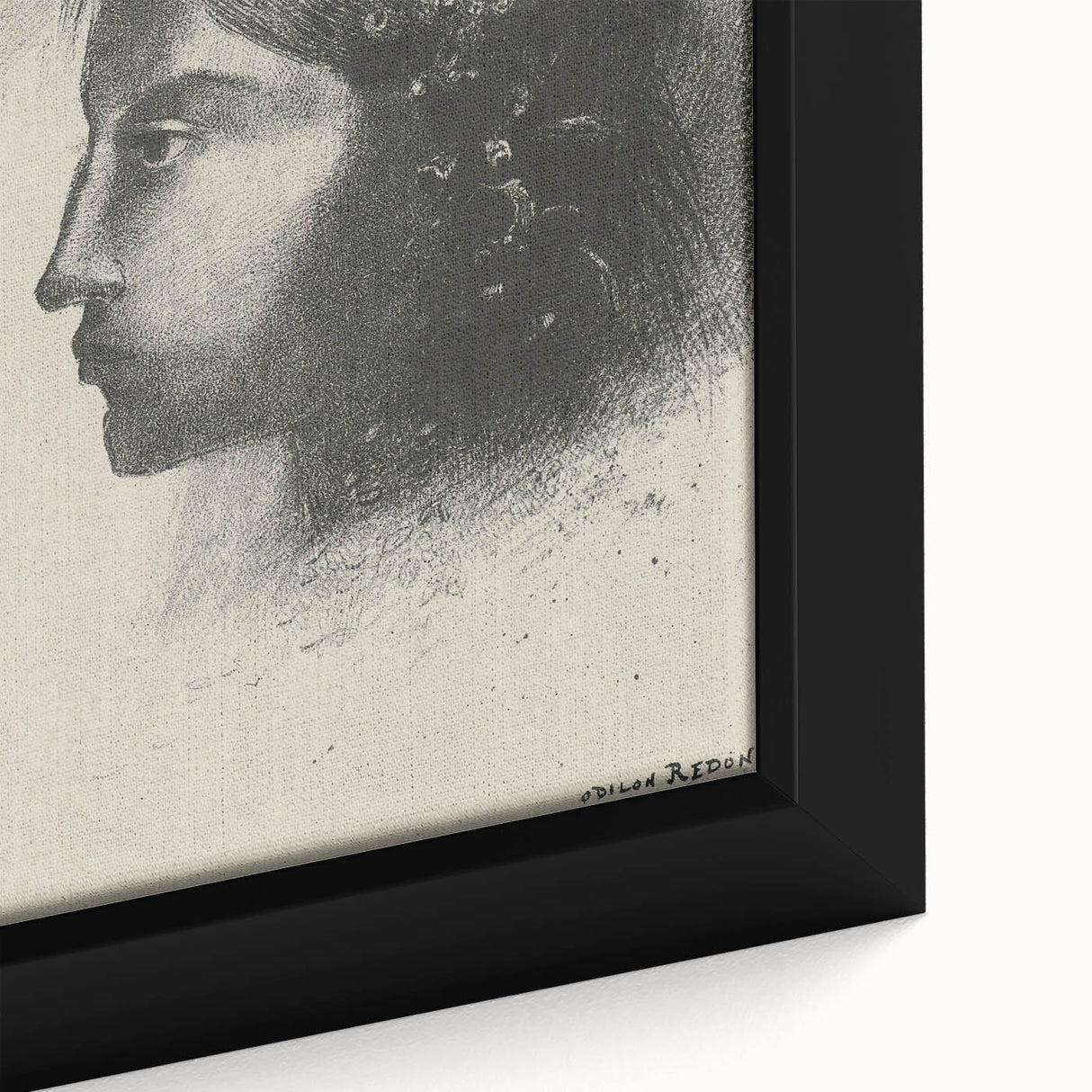 Elegant Gothic Portrait - Vintage Gothic Print | Gothic Wall Art Canvas