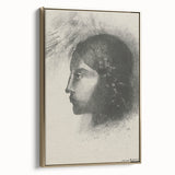 Elegant Gothic Portrait - Vintage Gothic Print | Gothic Wall Art Canvas
