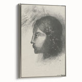 Elegant Gothic Portrait - Vintage Gothic Print | Gothic Wall Art Canvas