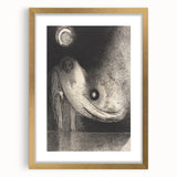 Mysterious Gothic Figure - Dark Gothic Art Canvas | Vintage Gothic Print